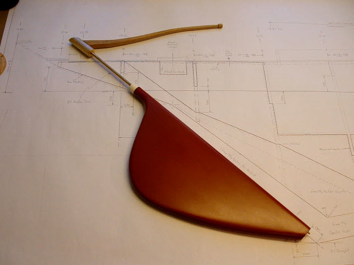 Rudder fabrication