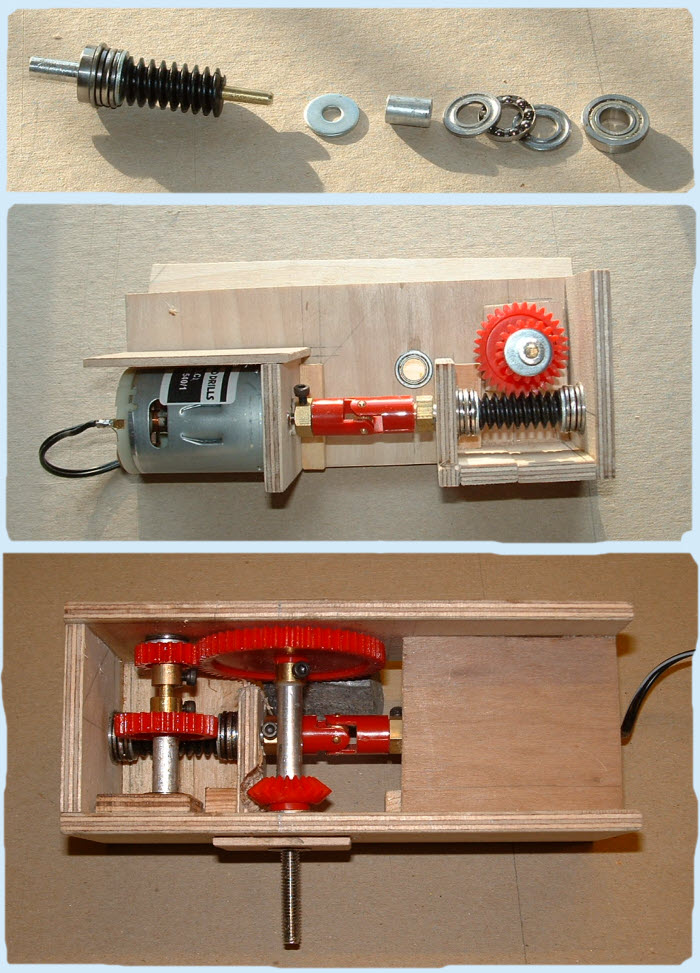 Servoless winch prototype build
